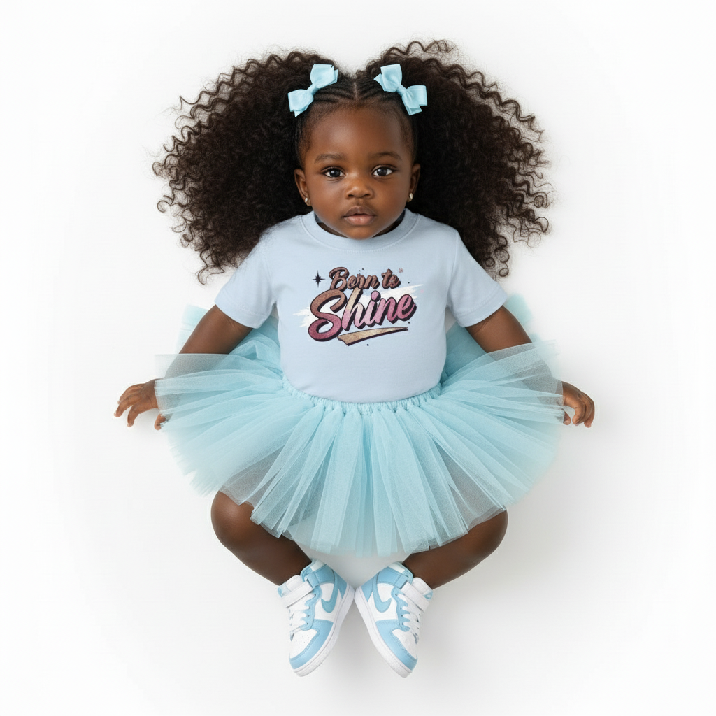 Born To Shine Baby Jersey T-shirt