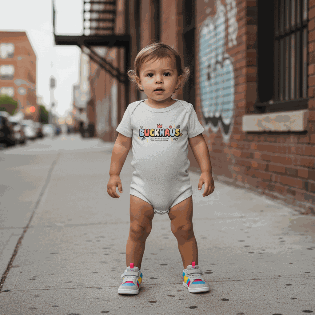 Buckhaus Mini Trendsetter Baby Short Sleeve One Piece