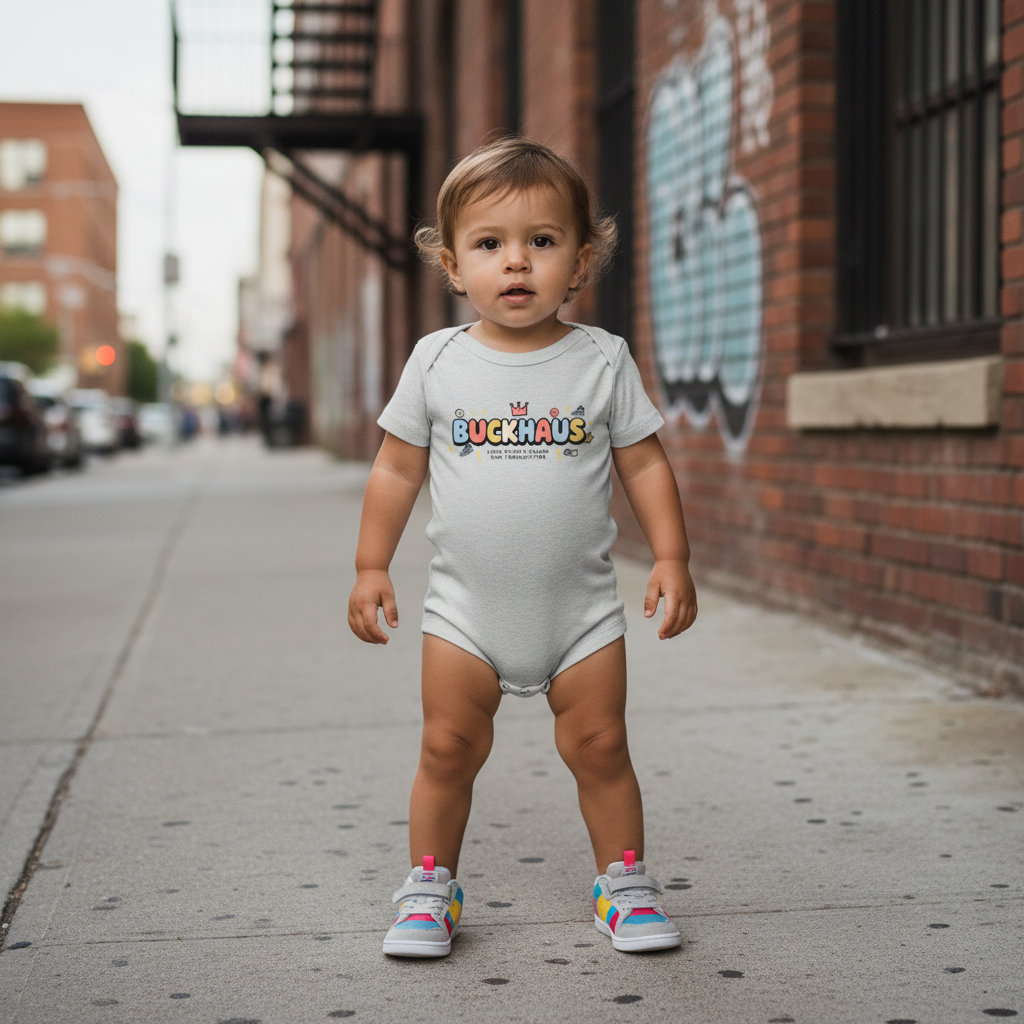 Buckhaus Mini Trendsetter Baby Short Sleeve One Piece