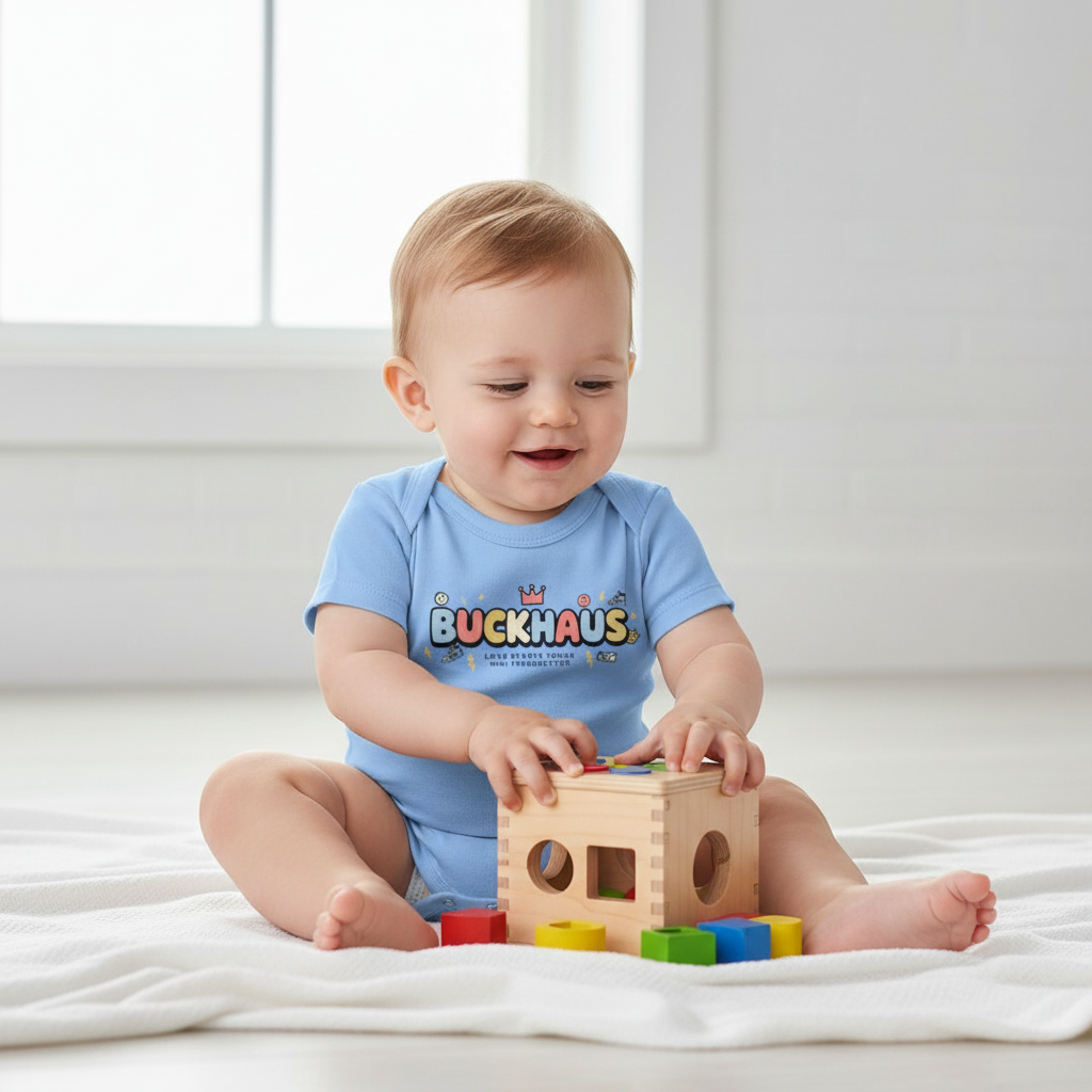 Buckhaus Mini Trendsetter Baby Short Sleeve One Piece