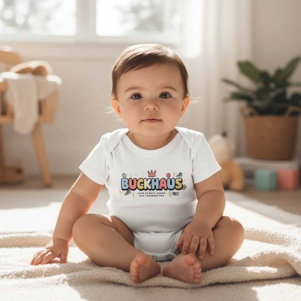 Buckhaus Mini Trendsetter Baby Short Sleeve One Piece