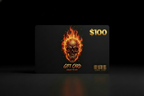 buckhuas flaming skull giftcard picture for website