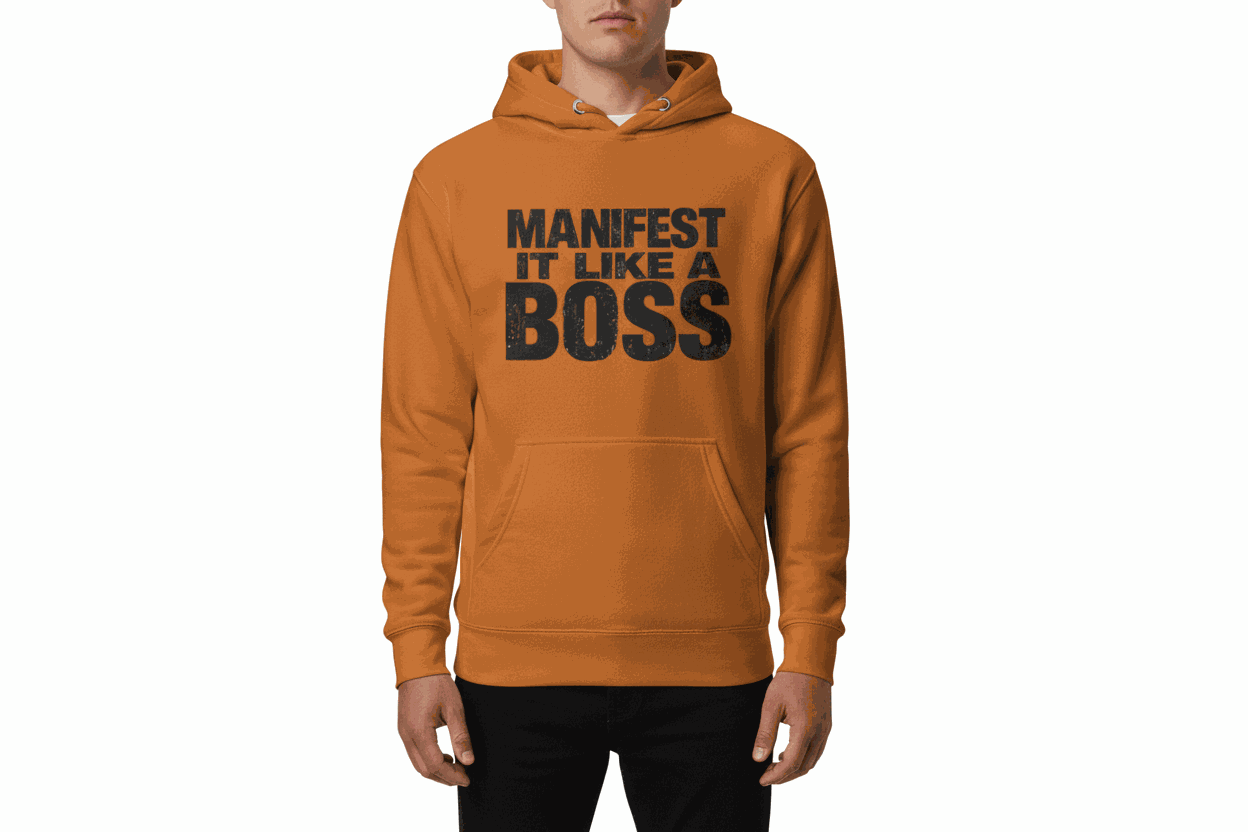 Manifest It Like A Boss Unisex Hoodie