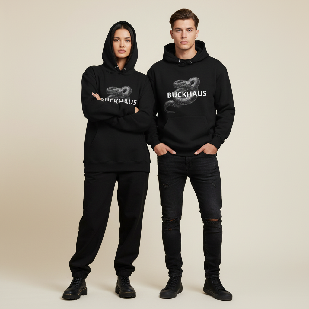 Big Snake Buckhaus Unisex Hoodie