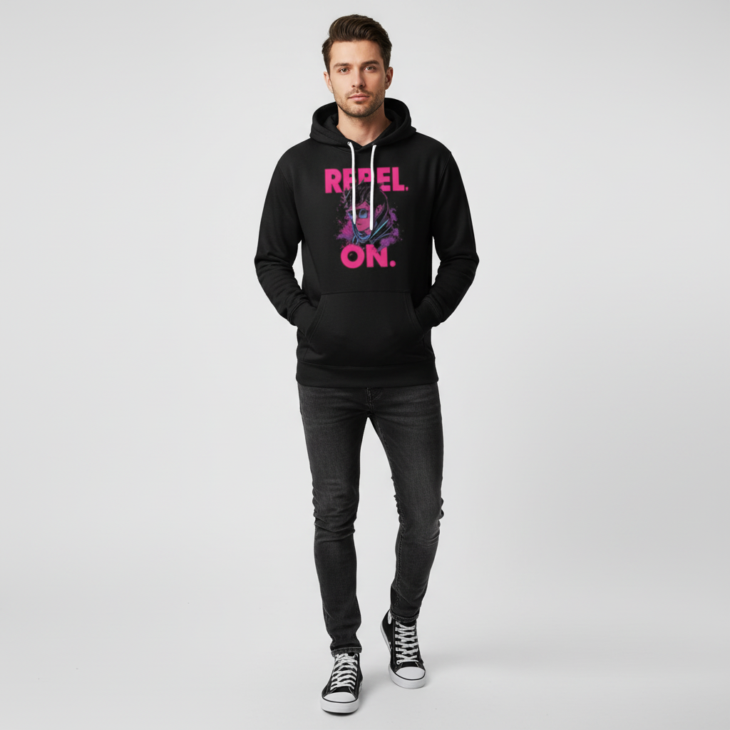 Rebel On Unisex Hoodie