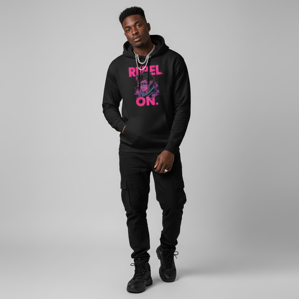 Rebel On Unisex Hoodie