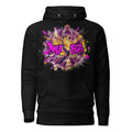 Black Mamba Mentality Hoodie with vibrant basketball graphic and front pouch pocket