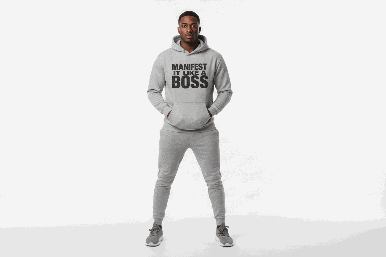Manifest It Like A Boss Unisex Hoodie