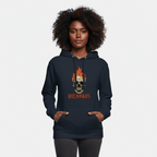 Buckhaus Flaming Skull Unisex Hoodie