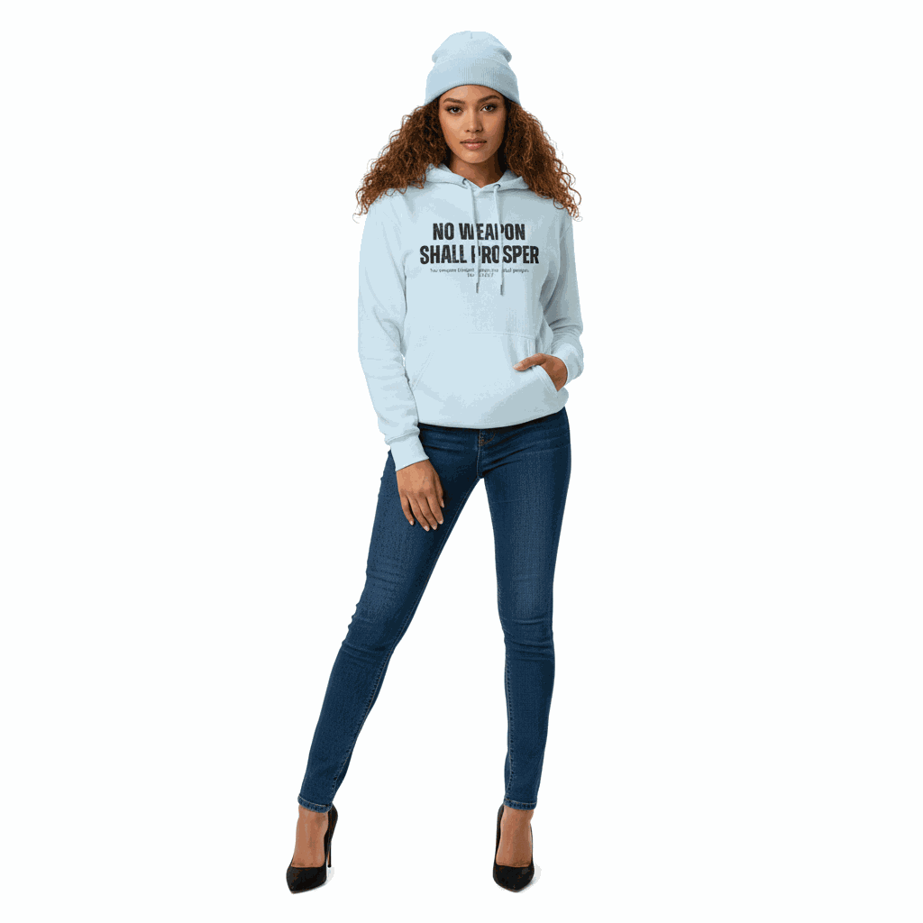 No Weapon Shall Prosper Unisex Hoodie