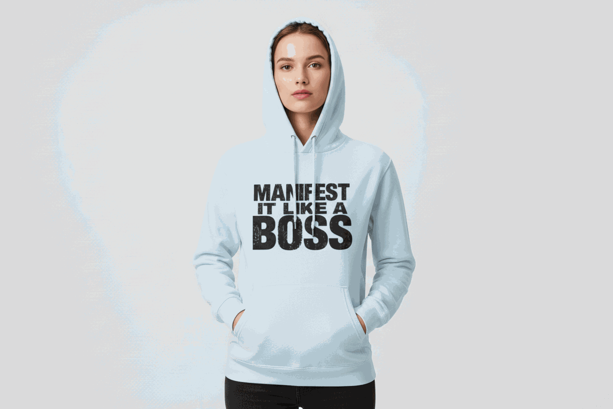 Manifest It Like A Boss Unisex Hoodie