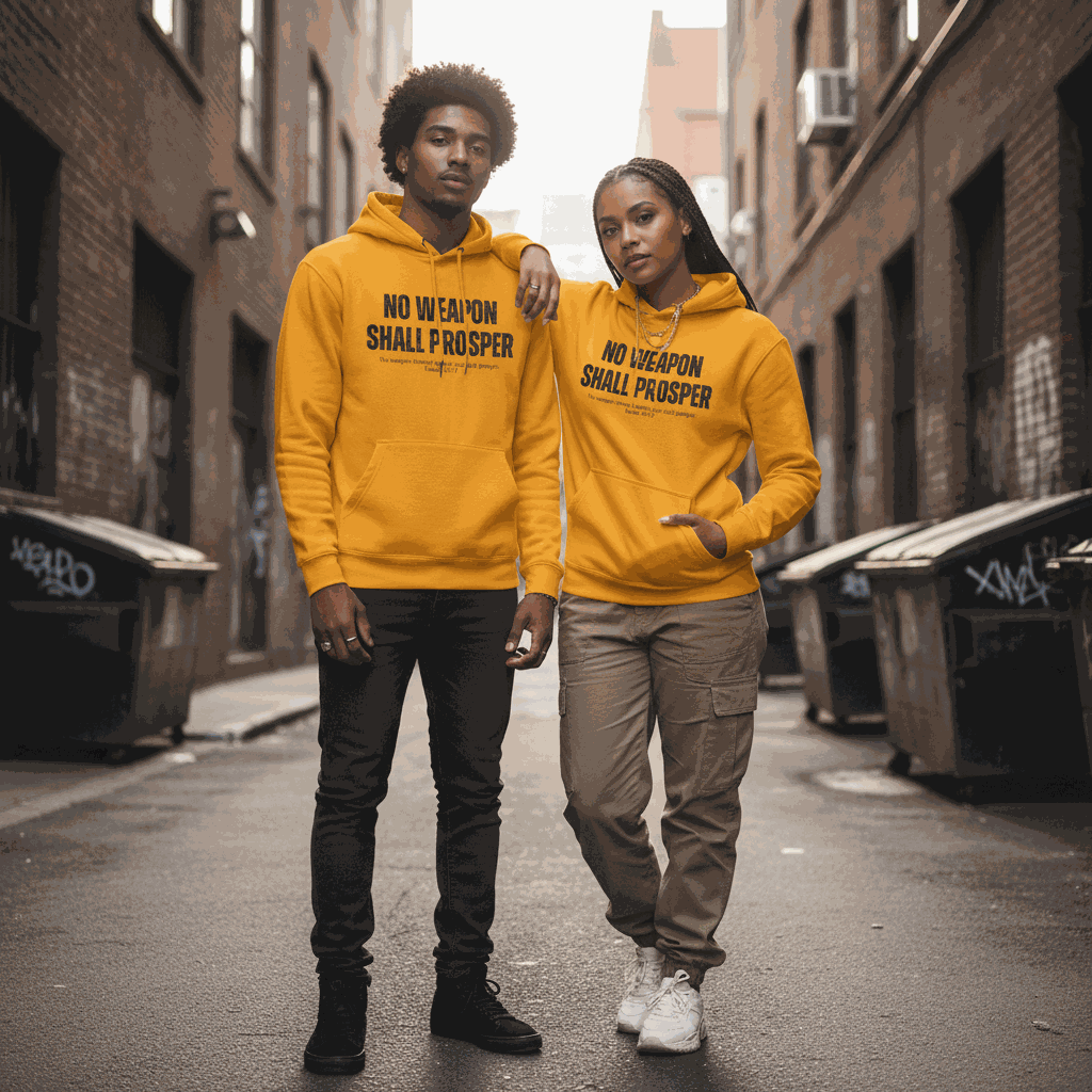 No Weapon Shall Prosper Unisex Hoodie