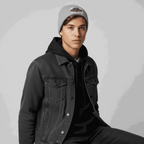 Crimson Cuffed Beanie