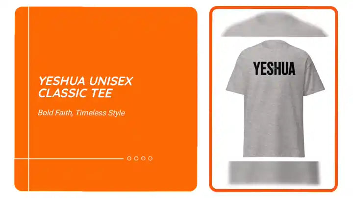 Yeshua Unisex classic tee by@Outfy