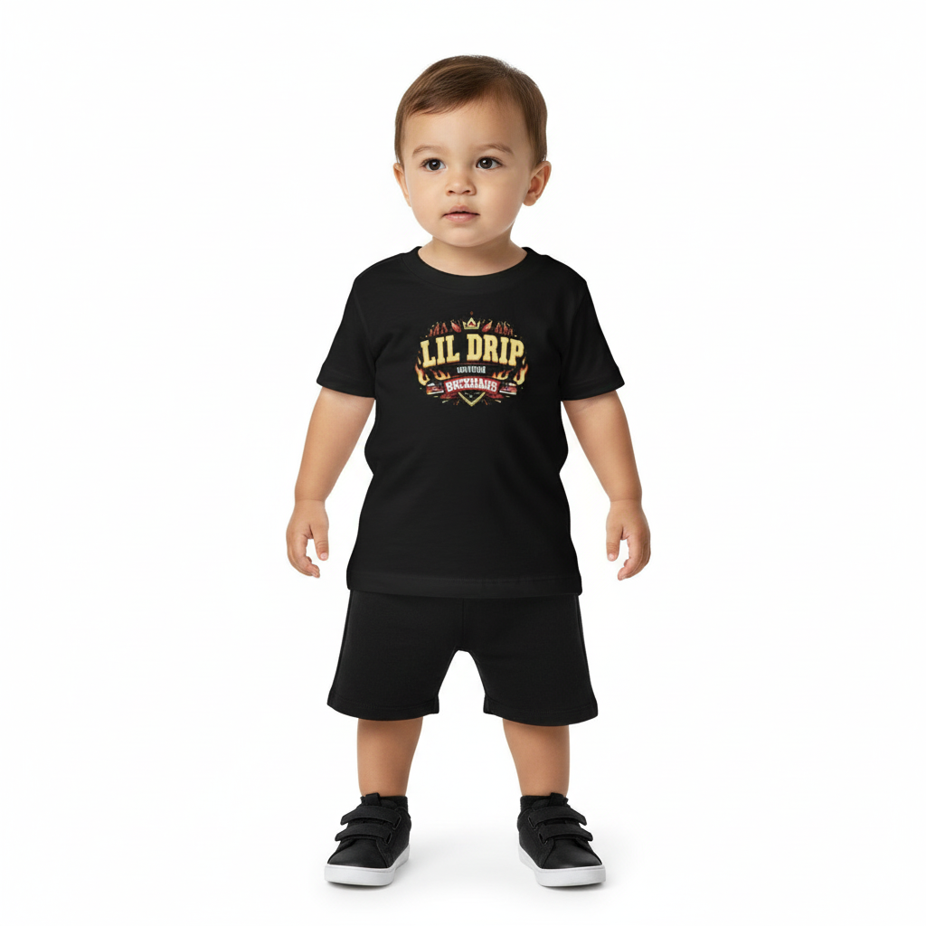 Lil Drip Certified Buckhaus Toddler Short Sleeve Tee