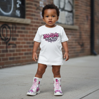 Too Cool To Chill Toddler Short Sleeve Tee