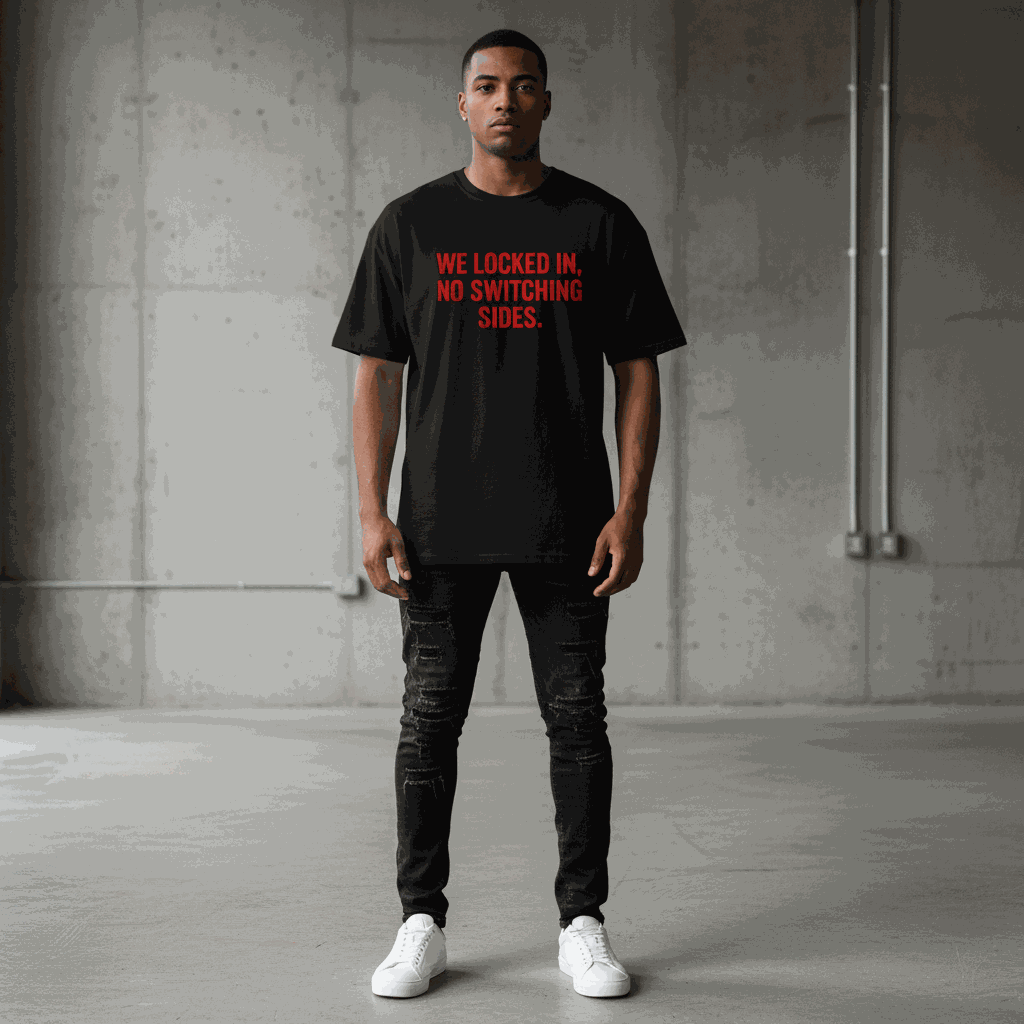 We Locked In No Switching Sides Unisex classic tee