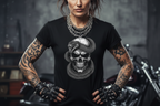 Viper Skull Unisex classic tee