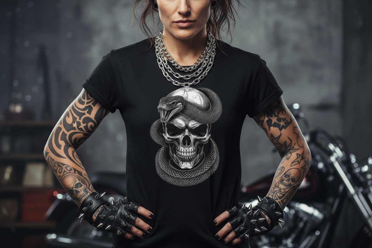 Viper Skull Unisex classic tee