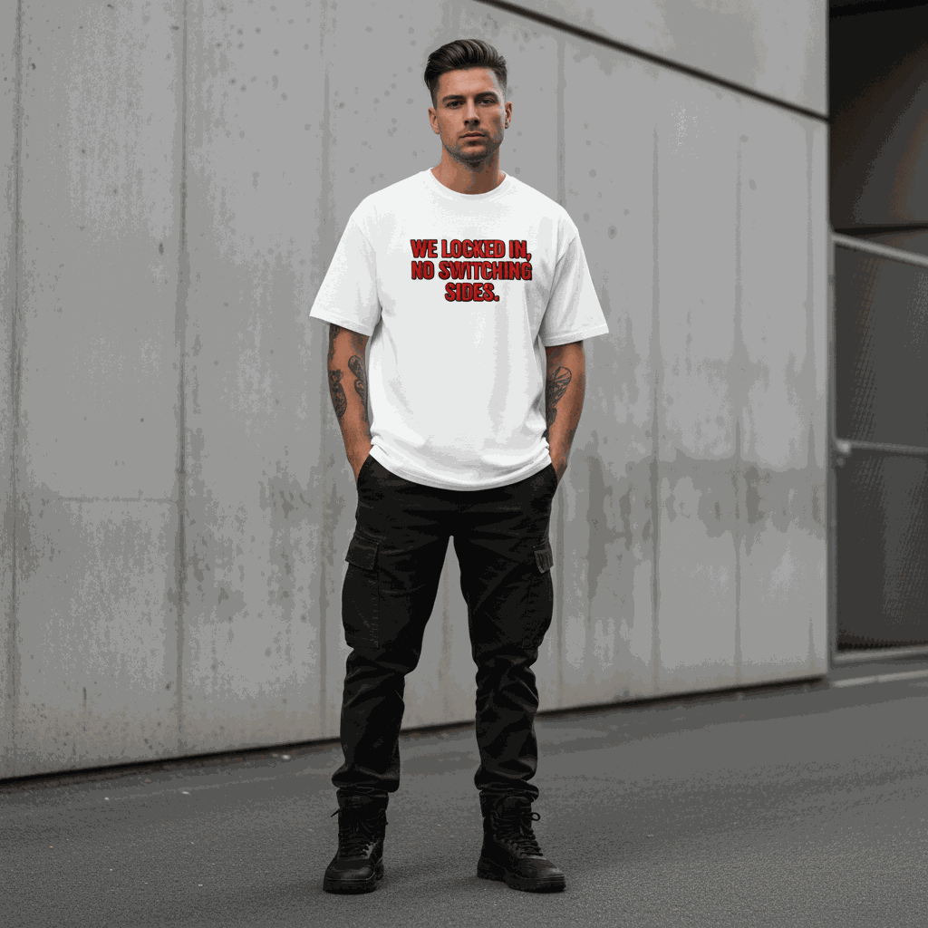 We Locked In No Switching Sides Unisex classic tee