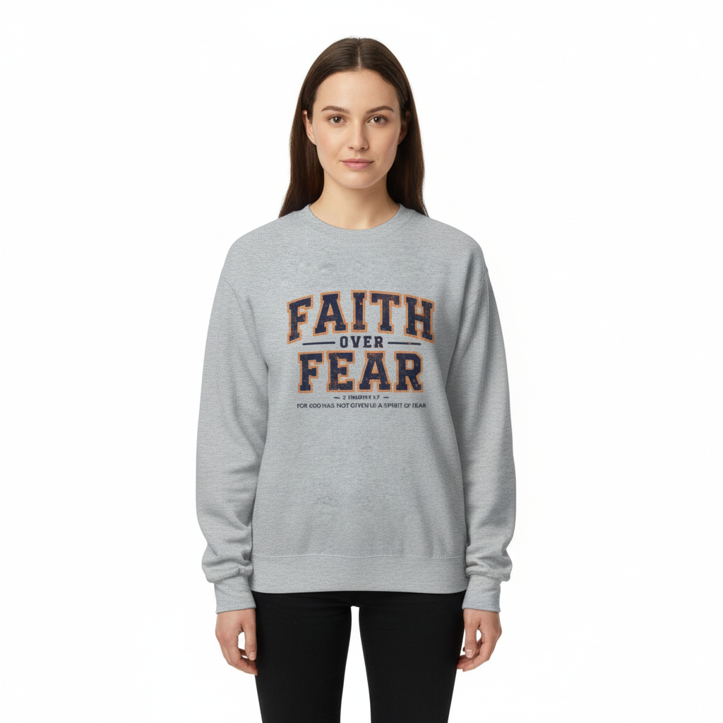 Faith Over Fear Unisex Sweatshirt
