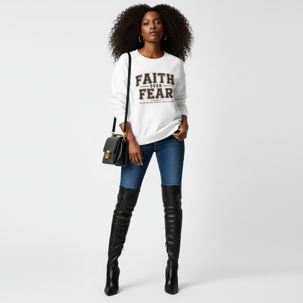 Faith Over Fear Unisex Sweatshirt