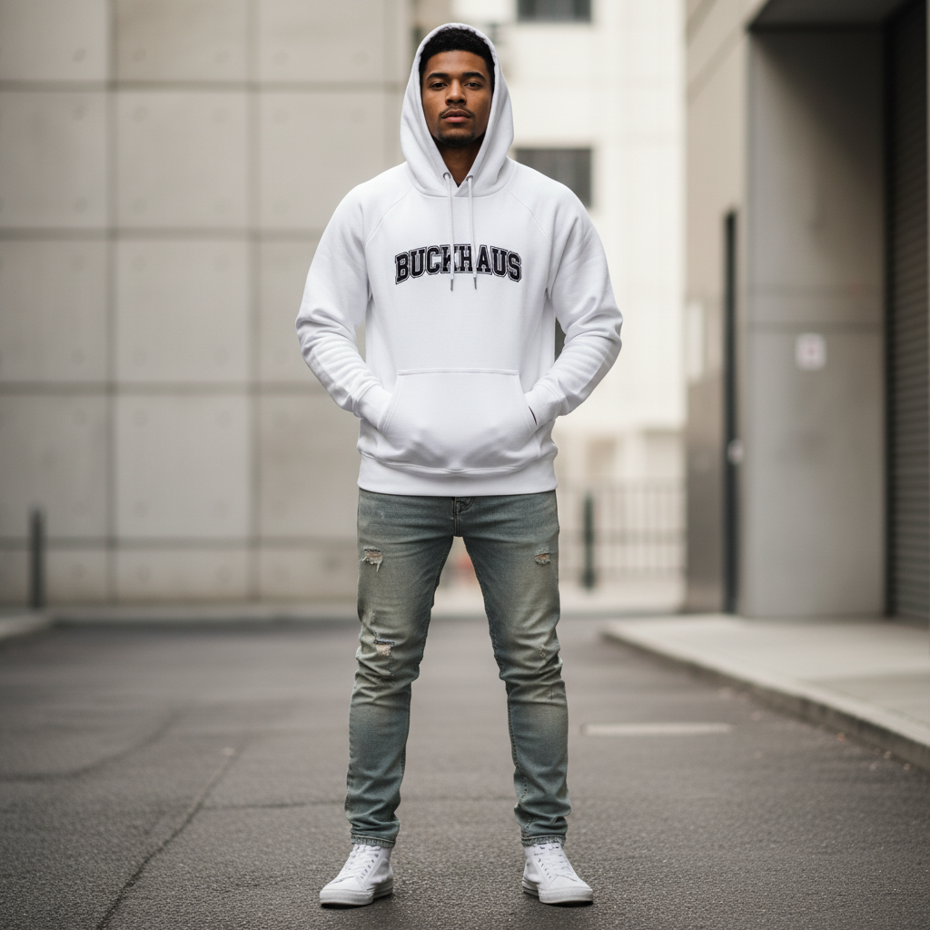 Buckhaus Unisex Eco Raglan Hoodie